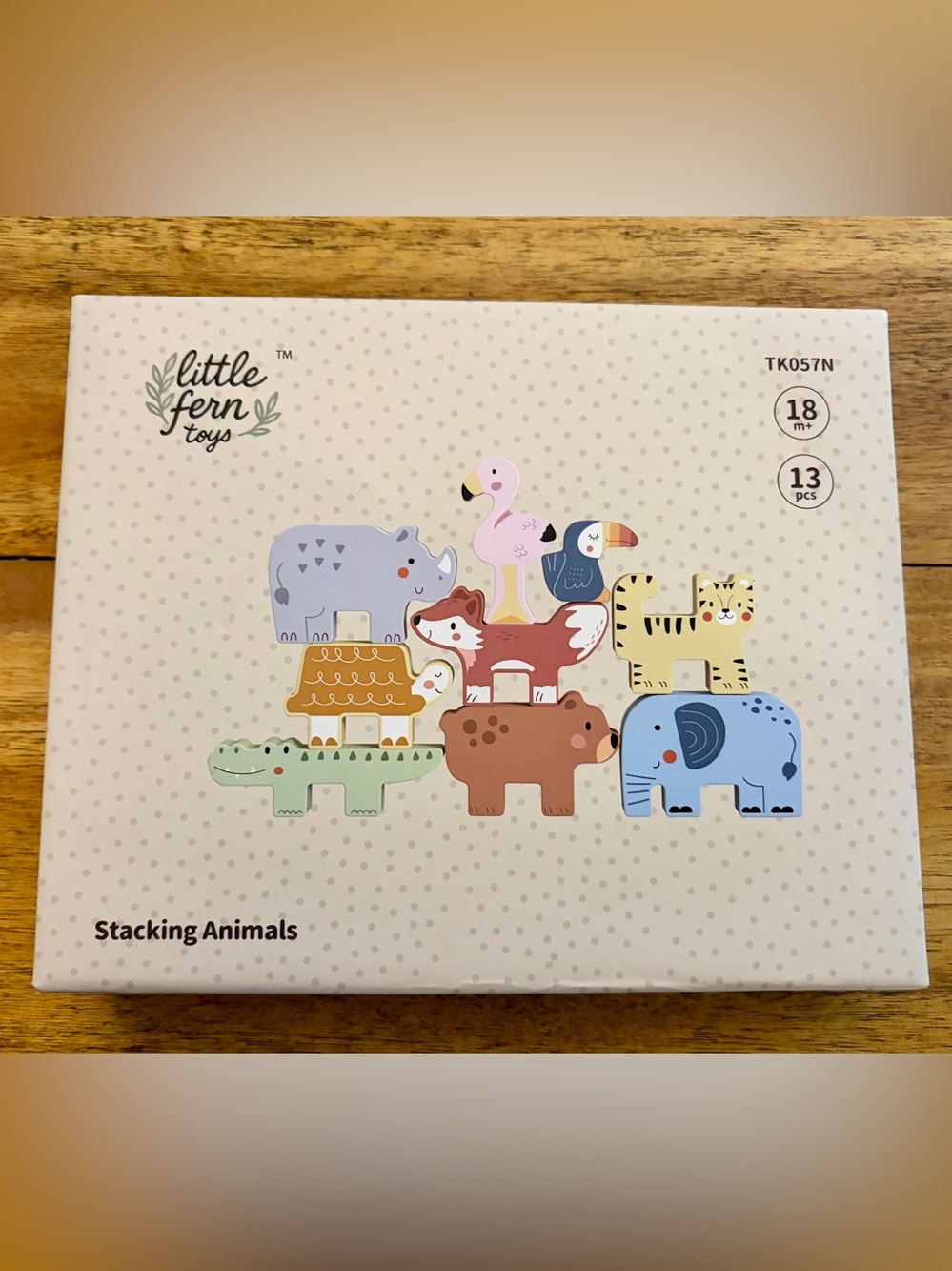 Pastel Animal Stacking Set - Multi Pastel